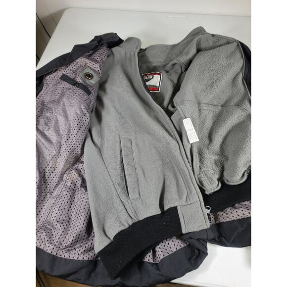 First Gear Motorcycle Riding Suit Jacket Coat Small With Over Pants 30 2 Piece - Picture 7 of 11